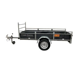 Aanhangwagen enkelasser