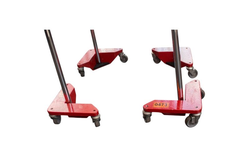 Transportroller set van 4 hoekrollers