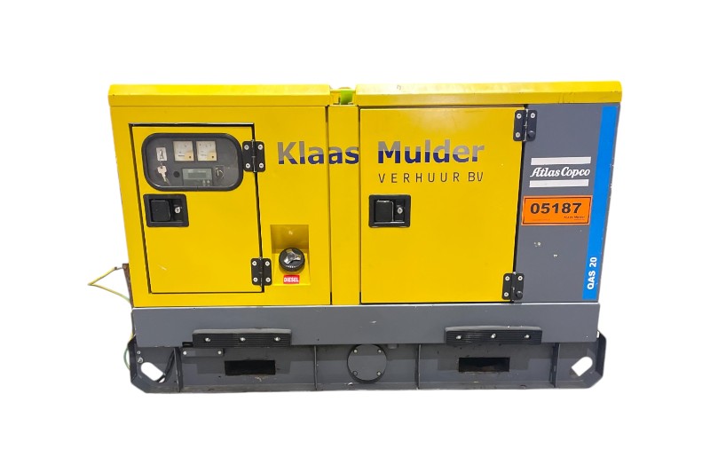 Aggregaat Atlas Copco 20 KVA