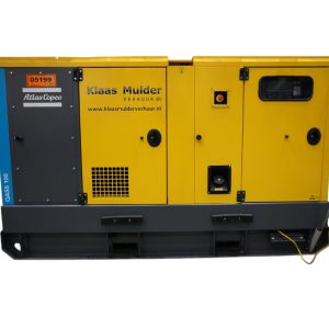 Aggregaat Atlas Copco 100 KVA Super silent