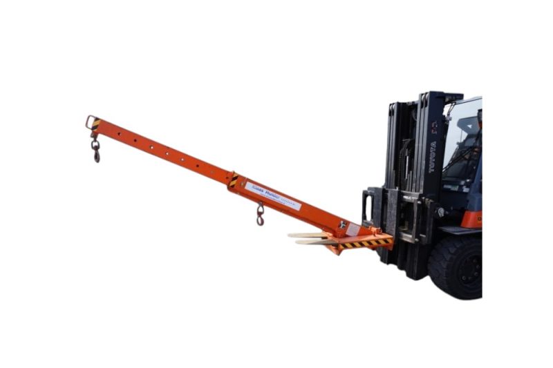 Jib mast uitschuifbaar