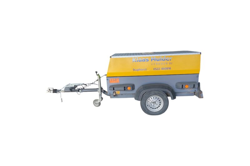 Mobiele compressor 3,7 m³