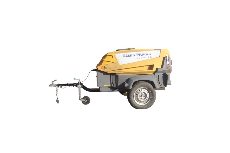 Mobiele compressor 2 m³