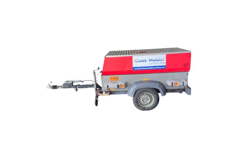 Mobiele compressor 5 m³