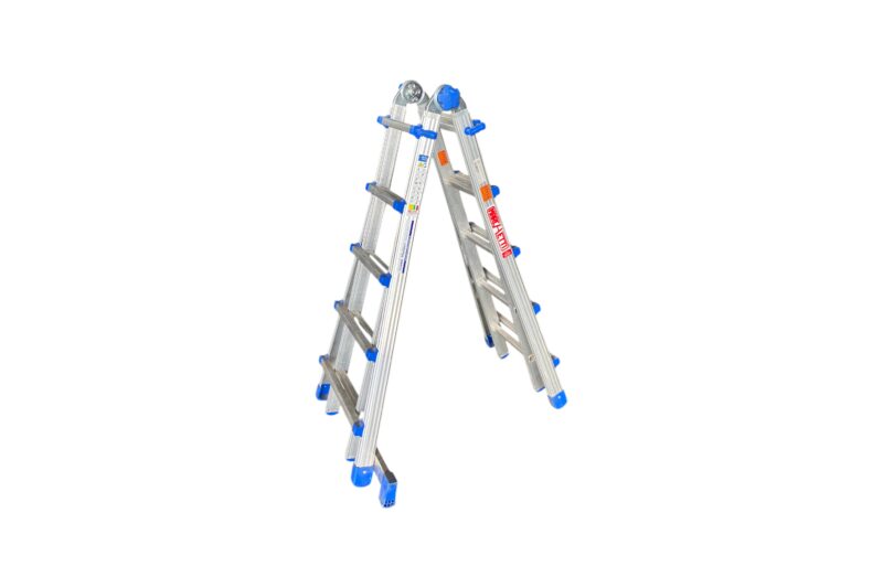 Telescopische vouwladder