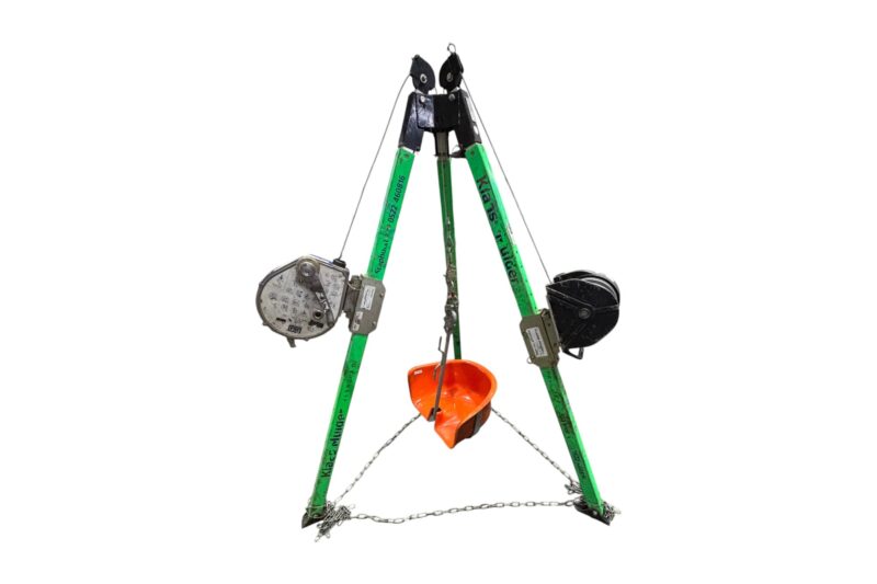 Driepoot Sala UCT-1000 hijsopstelling