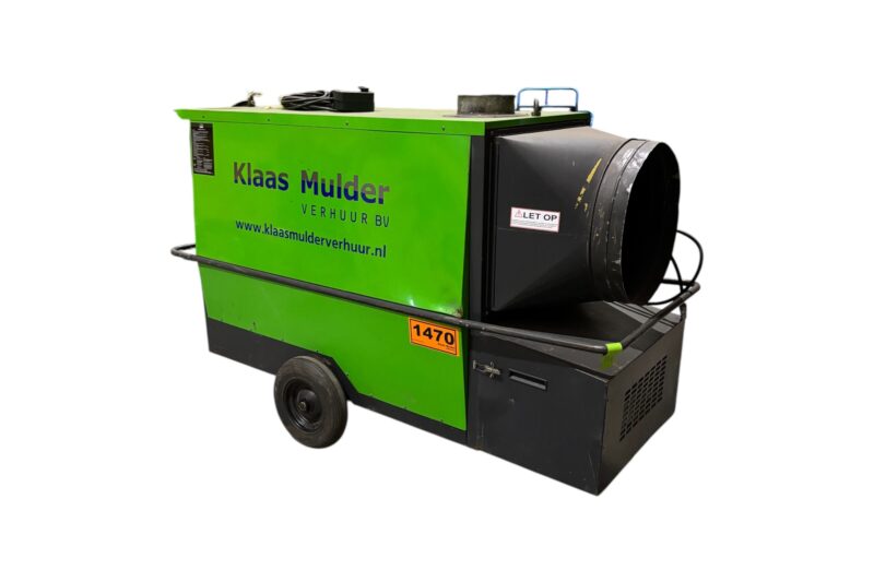 Heater indirect gestookt 150 KW