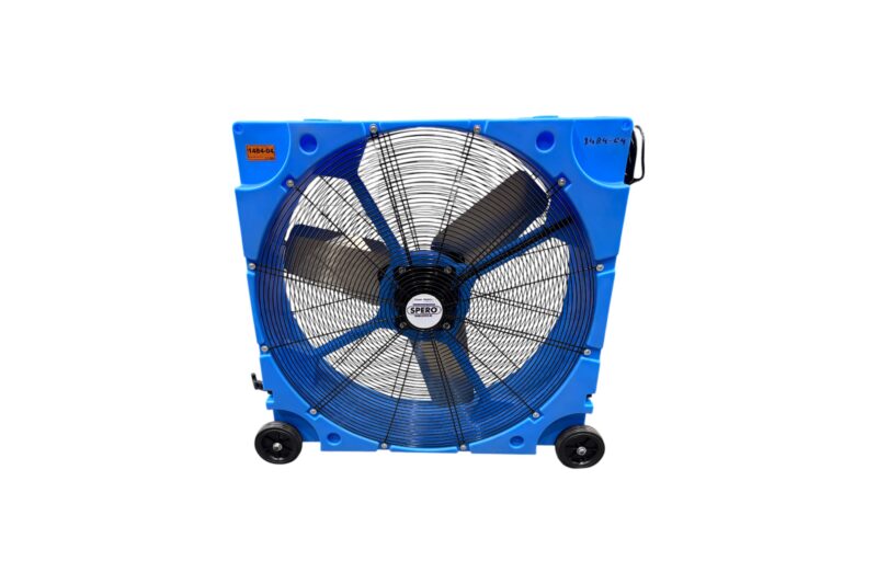 Turbo kunststof vloerventilator