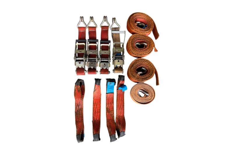 Spanbandenset ten behoeve van autotransport